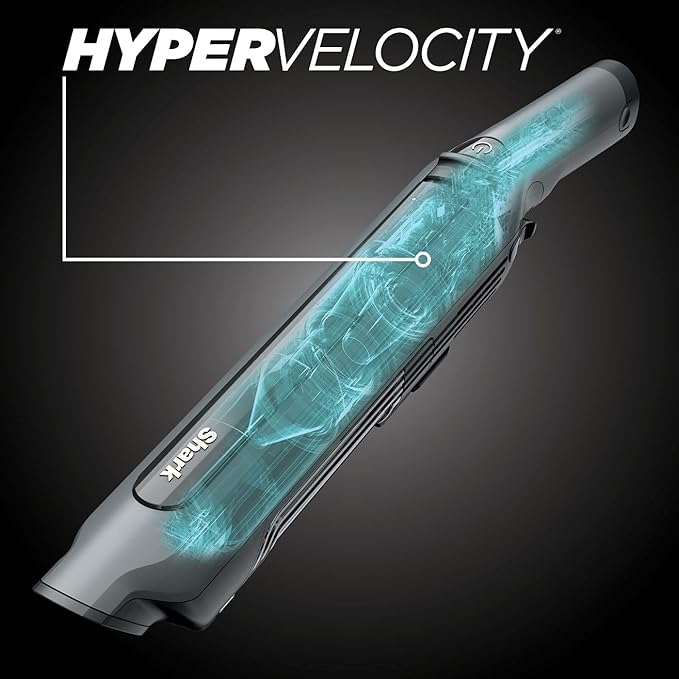 Shark WANDVAC System Pet Ultra-Lightweight Powerful Cordless Stick Vacuum with Charging Dock WS642 Grey