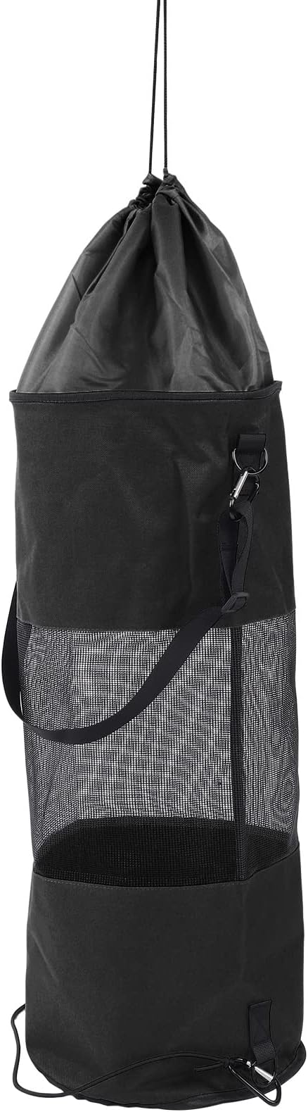 Boat Trash Bags Waterproof Reusable Mesh 33 Inch Height Portable Garbage Storage for Outdoor Use - Tear Resistant Oxford Cloth Easy to Hang Ideal for Boating and Camping