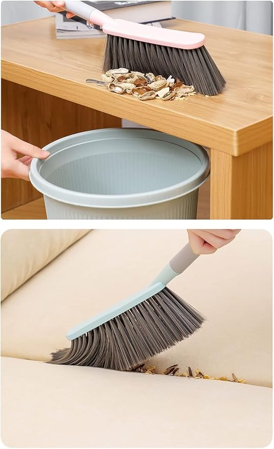 Whisk Broom Hand Held Bench Brush 2 Pcs Drafting Extended Handle Hand Broom