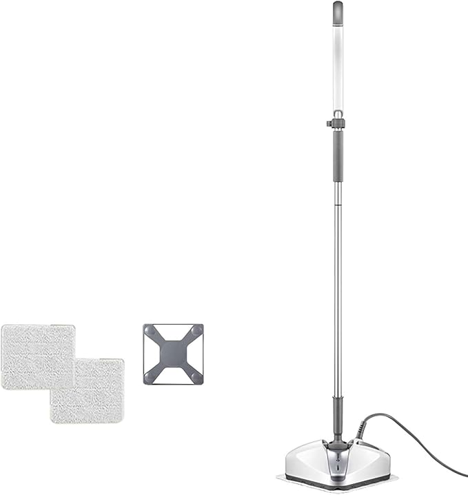 Household Steam Mop Handheld Cleaner Vertical Multi-Purpose Carpet Floor Cleaner Hard Floor and Area Carpet Carpet Rack White (White)