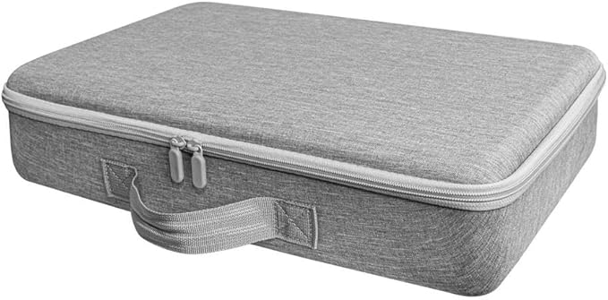 Hard Organizer Box for Ecovacs W1S / W2S PRO / W1S PRO Window Cleaning Robot Storage Protective Carrying Case Bag (Grey)