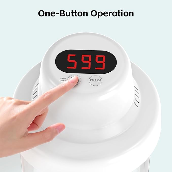 Resin Bubble Remover Quickly Remove 99% of the Air Bubble Within 6-10 Mins 98kPa Vacuum Degassing Chamber Large Capacity Epoxy Airless Machine for Epoxy Resin Artwork Crafts