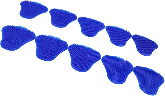 10pcs Urinal Screen Fresheners Anti-Splash Air Freshener Urinal Screen Mat for Toilet (Blue)