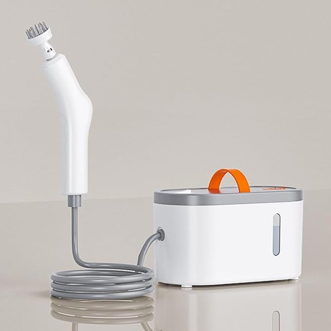 1200W Handheld Steam Cleaner 750ML Tank Portable Steamer for Cleaning with 12 Pcs Accessories for Dirt Grease Grout Floor Couch and Car