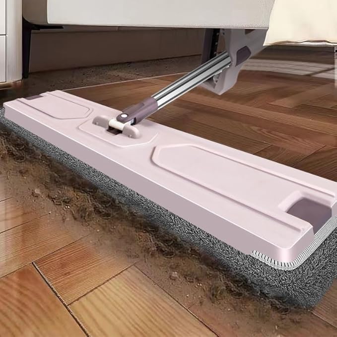 Hand Free Mop Household Flat Dry and Wet Dual-Purpose Absorbent