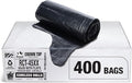 Aluf Plastics RCT-45XX Star Sealed Coreless Rolls with E-Z Tie Flap Closure 45 gal Polyethylene 40 x 46 Black (Pack of 400)