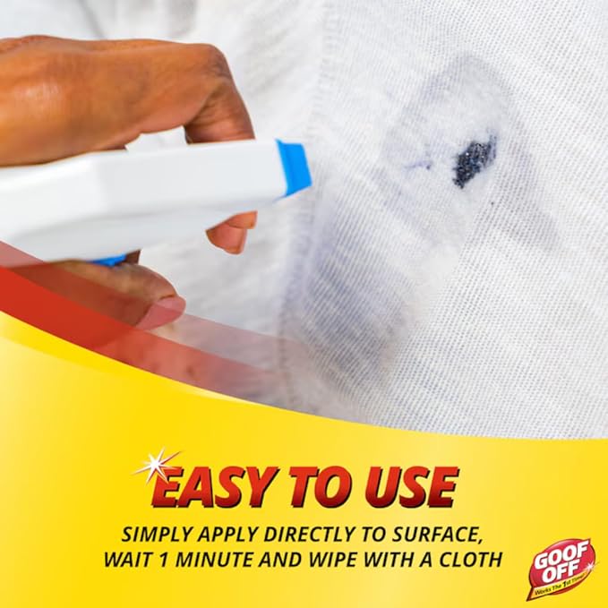 Liquid Cleaner for Marks Messes &amp Stains – 22 oz | Removes Adhesives Stickers Paint &amp Tough Residue | Heavy-Duty Multi-Surface Cleaner for Home &amp Garage