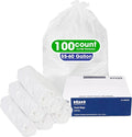 Plasticplace 55-60 Gallon Trash Bags │ 0.7 Mil │ White Heavy Duty Garbage Can Liners │ 38” x 58” 100 Count(Pack of 1)