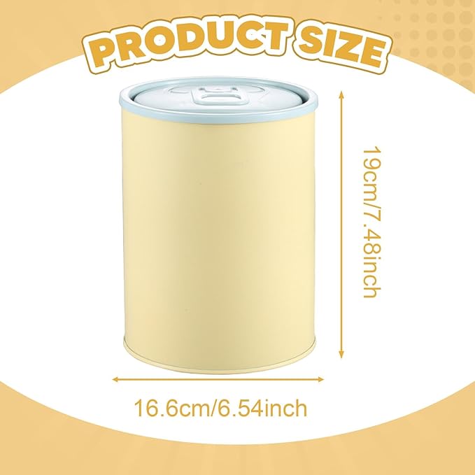 Yajuyi Tabletop Garbage Bin Mini Wastebasket Trash Container Paper Waste Basket for Dining Room 4.5L