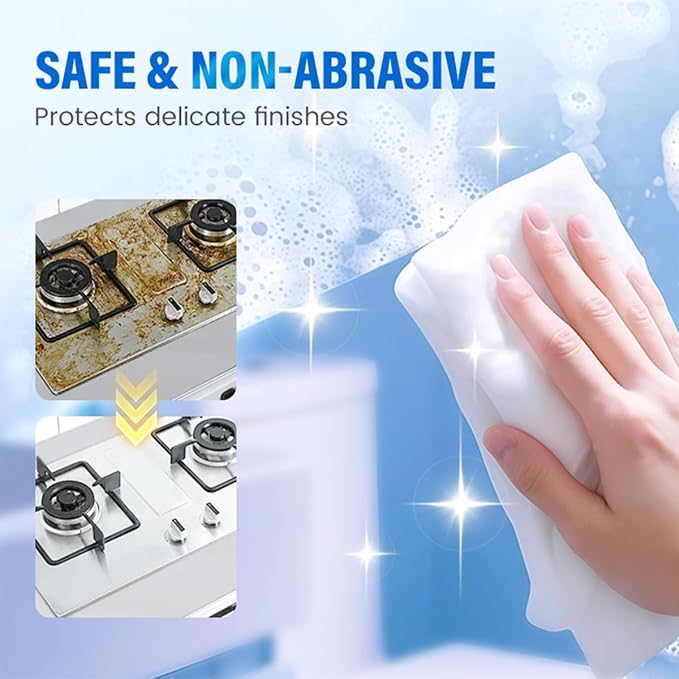 Professional Cleaner for Stainless Steelfor Home and Kitchen UseStainless Steel Cleaner Polish Spray Removes Fingerprints Water Marks and Grease (2PCS)
