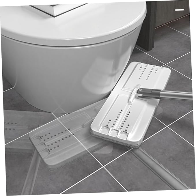 GLEAVI Lazy Mop Microfiber Cleaning Pad Self-Washing Floor Mop Set for Household Use Sturdy and Easy to Use Compatible Hardwood and Tile Floors