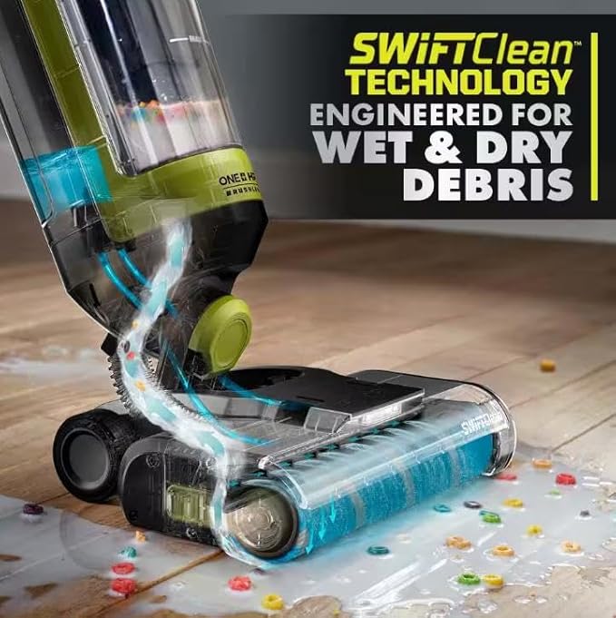 PBLSV747K Fits For RYOBI HP 18V Cordless SWIFTClean Wet/Dry Stick Mop and Vacuum Kit with 4.0 Ah Battery and Charger