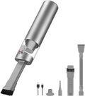 Brigii Mini Handheld Vacuum Cordless 3 in 1-Car Vacuum &amp Air Duster &amp Hand Pump 3 Kinds of Crevice Nozzles for Small Spaces Crevices Portable Rechargeable Cleaner-M1
