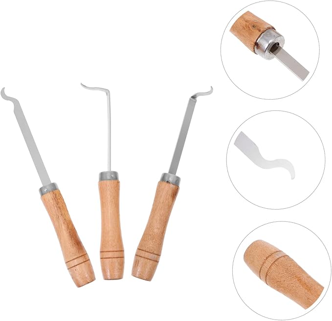 OUNONA 6pcs Cooker Hood Scrapers Cleaning Scraper Tool Kitchen Cleaning Supplies Easy to Use
