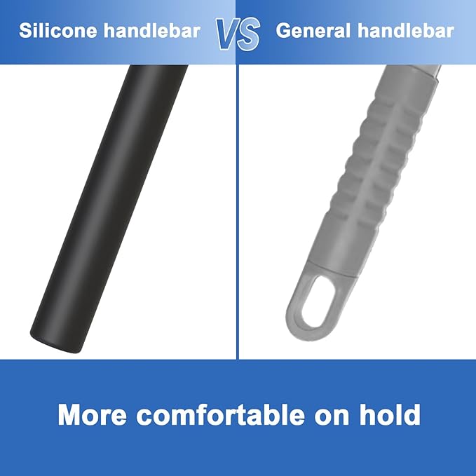 Shower Squeegee for Glass Doors Squeegee with Long Handle Telescoping Squeegee for Shower Extendable Window Cleaner Tool for Car Windows Tile Walls Sliding Door Shower Glass Door