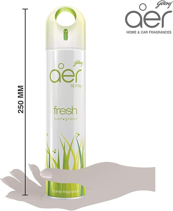 Godrej aer Home Air Freshener Spray - 300 Ml Fresh Lush Green