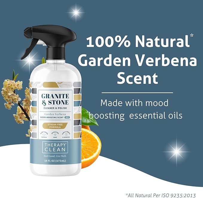 Therapy Wood Cooktop and Granite Cleaner Bundle