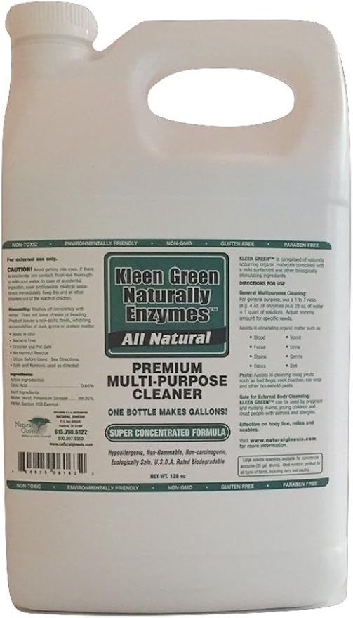 Kleen Green Naturally - 128 oz Concentrated Formula