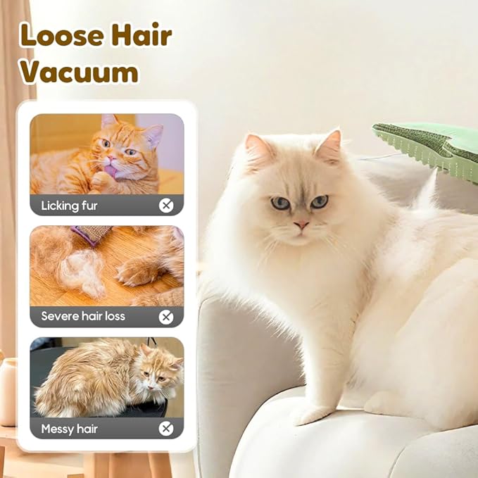 2025 New Pet Hair Removal Glove Upgrade Electrostatic Pet Grooming Gloves for Cats and Dogs Efficient Cat Gloves