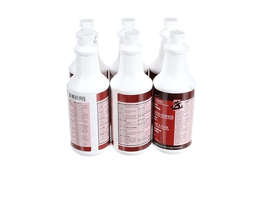 AMANA Menumaster Xpress Oven Cleaner (6) 1 Liter Bottles (2) Nozzl CL10 - - Genuine OEM Replacement Part