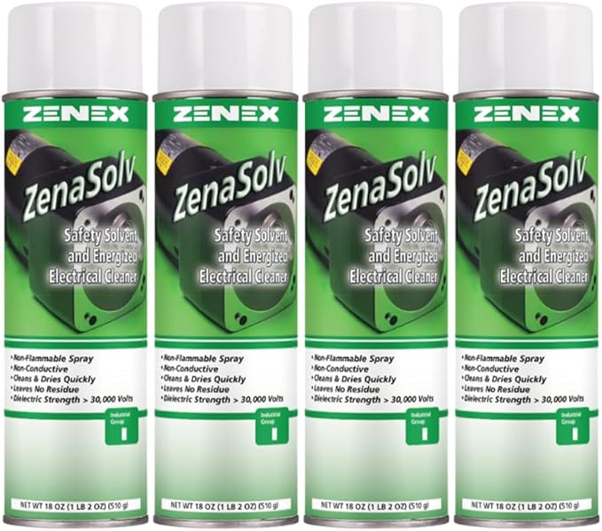 Zenex Zenasolv Safety Solv Degreaser net 18 oz. Count 4.