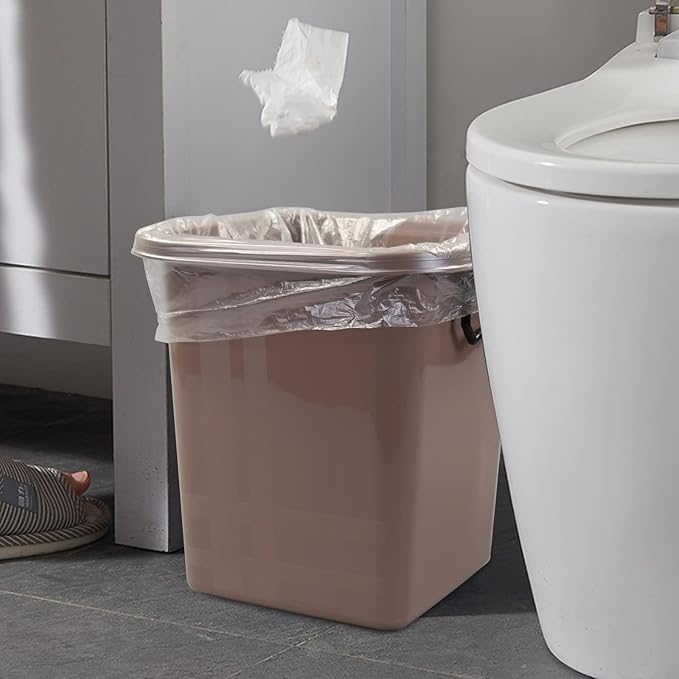 4 Gallon Clear Trash Bag Bathroom Garbage Bag 1500 Counts 15 Rolls