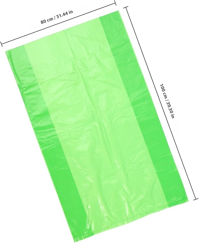 50pcs Thick Tear-resistant Trash Bags 80x100cm Large Garbage Bags Bathroom Trash Can Liners for Hotel Office School Sanitation Use