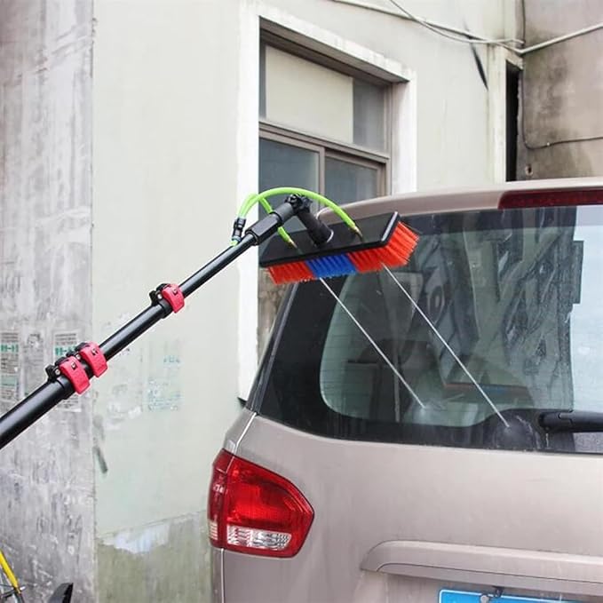 Professional High-Altitude Window Glass Cleaning Tools Solar Photovoltaic Panel Cleaning Water Spray 3.6-9M Cleaning Kit Equipment Extension Rod3.6m/12ft