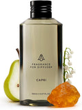 AromaPlan Hotel Home Luxury Scents Capri 5.07 Fl Oz (150ml) | Fragrance for Cold Air &amp Waterless Diffuser Oil | Home Luxury &amp Hotel Scent for Aromatherapy-USA Made Bigger Bottle &amp Longe