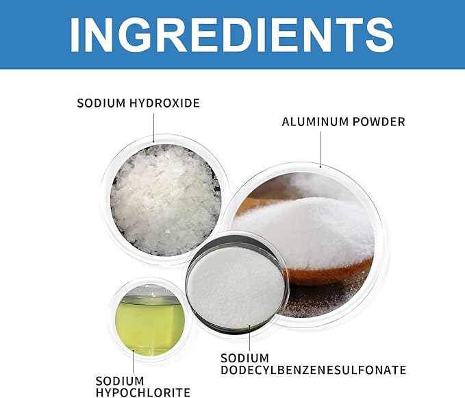 Drain Cleaning Effervescent Tablets | Unclog Deodorize &amp Prevent Blockages in Sinks Toilets Showers &amp More(30PCS)