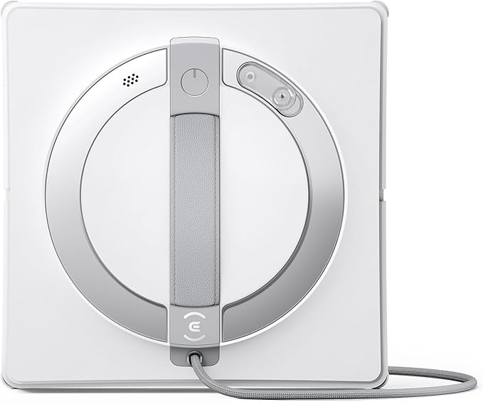 ECOVACS WINBOT W2 PRO Window Cleaning Robot 3 Nozzles Water Sprayer 10-Level Protection Win-SLAM 4.0 Path Planning Steady-Climbing Edge Detection App Control