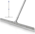 MHM AquaSlide PushPro – 28-Inch Heavy Duty Squeegee for Concrete Floors &amp Wet Surfaces | Industrial Rubber Blade Water Removal Tool for Garages Warehouses Driveways &amp Commerical Use