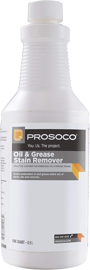 Prosoco Oil &amp Grease Stain Remover (1-Quart)