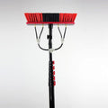 Window Cleaning Pole Solar Panel Cleaning Brush Portable Water Fed Telescopic Brush Window Cleaning Kit Equipment (Color : 12ft)