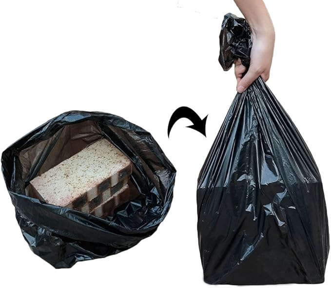 8 Gallon Trash Bags 170 Counts Black Trash Cans Liners
