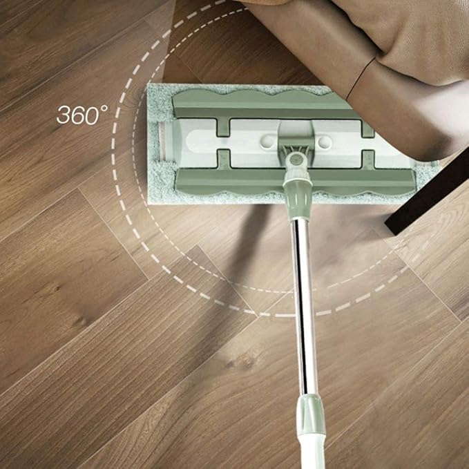Professional Microfiber Mop for Hardwood Laminate Tile Floor Cleaning Stainless Steel Telescopic Handle