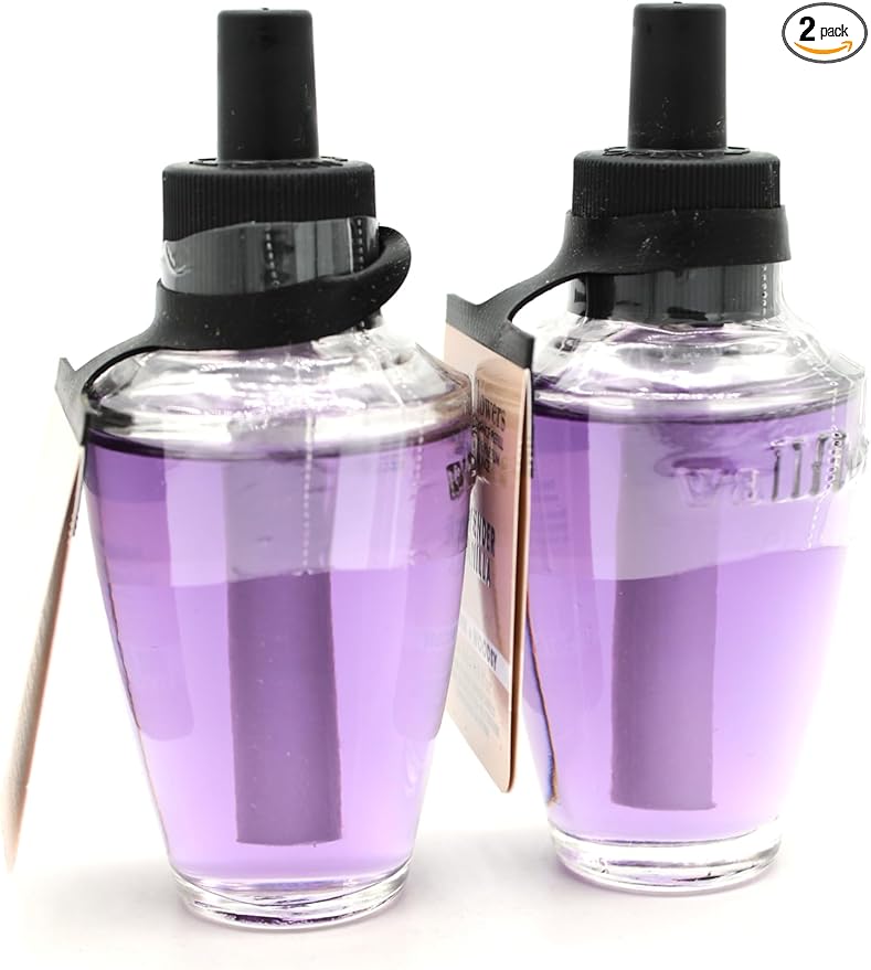 Lavender Vanilla Bath and Body Wallflowers Home Fragrance Refills 0.8 fl oz each 2 pack