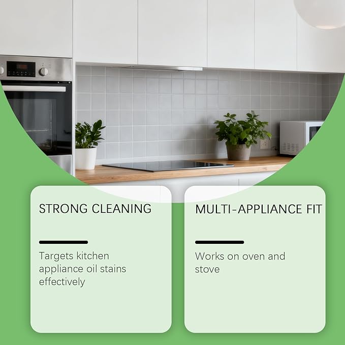 Kitchen Cleanse Formulation Appliances Electrolyzed Ions Kitchen Appliance Cleaner Spray Stain Remover For Stove/Range Hood Stove &amp Oven Cleaner Heavy Duty Multi-Surface Cleaning Spray (1)