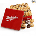 Mrs. Fields 48 Nibblers Bite-Sized Cookies Signature Tin - Assorted with 5 Classic Cookie Flavors