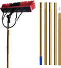 Cleaning Photovoltaic and Solar PanelsWindow Clean Glass Wall Cleaning 3-10m Washing Set Equipment Extension Pole Cleaning for Trucks Windows5M/35cm Brush Head