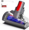 Mini Motorized Brush Head Compatible with Dyson V7 V8 V10 V11 V15 Vacuum Cleaners - Pet Hair Removal Vacuum Attachment - Hair Screw Tool for Carpeted Stairs Couch/Sofa Cushions Car Carpet