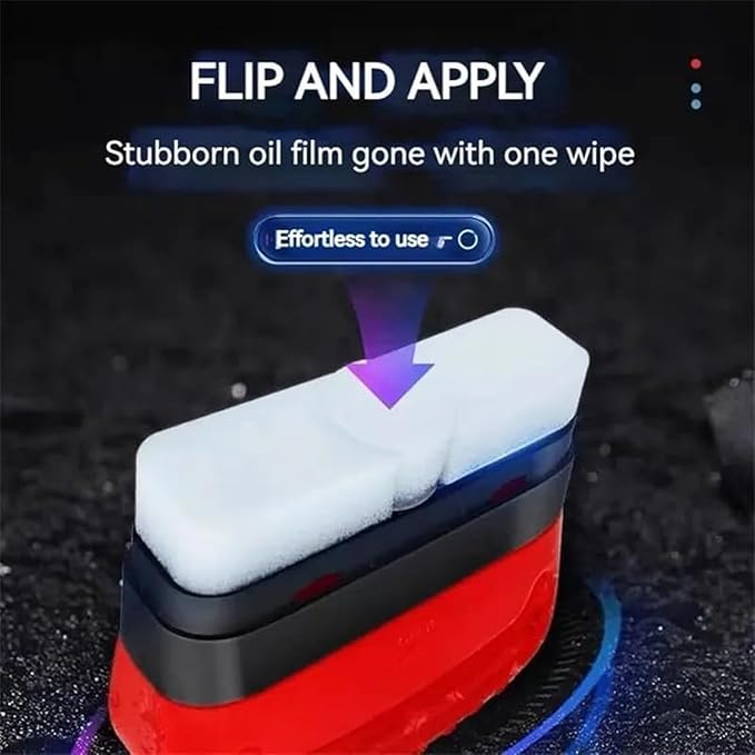 RedGlass Cleaning Board Glass Cleaning Wipe Board for Windshield Improves Clarity and Visibility Glass Coating for Windshield