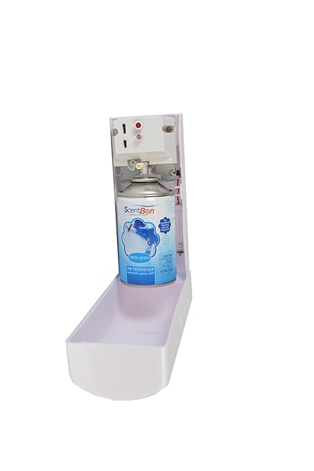 ScentBon 2023 Automatic Air Freshener Dispenser Aerosol White Long Lasting Battery Life