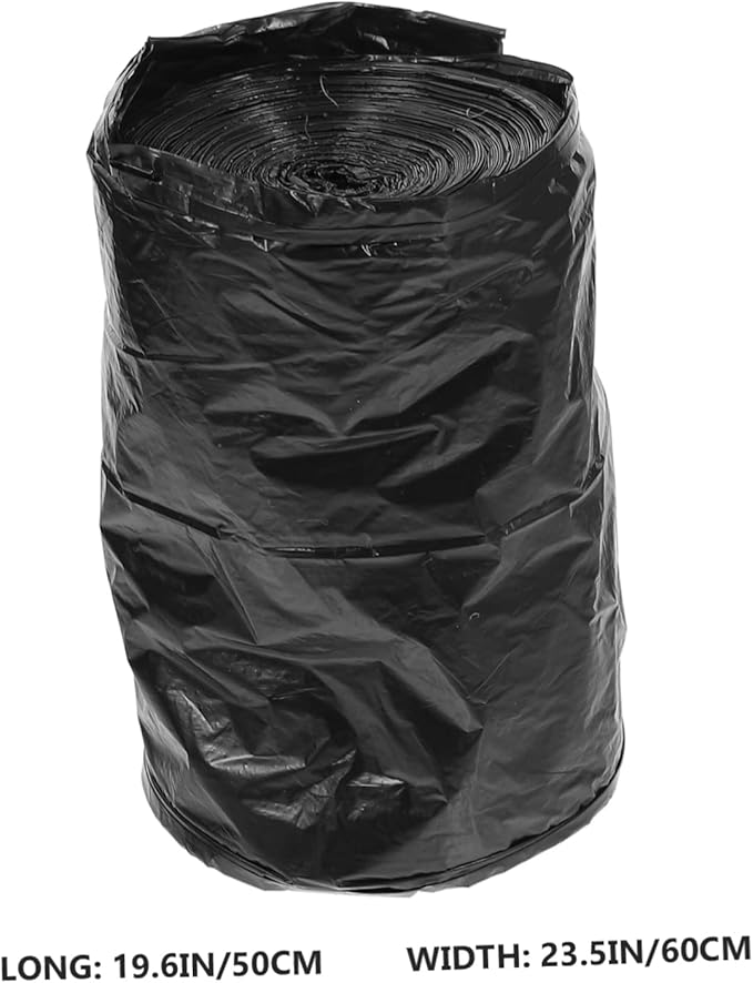200Pcs Portable Toilet Trash Bags Rubbish Pouches for Camping Bathroom Kitchen Heavy Duty Design with Odor Locking Convenient Disposable