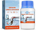 Drain Unblocker Powder for Toilets Sinks &amp Drains - Dissolves Hair Grease and Clears Clogs Eliminates Odors Keeps Pipes Fresh(2PCS)