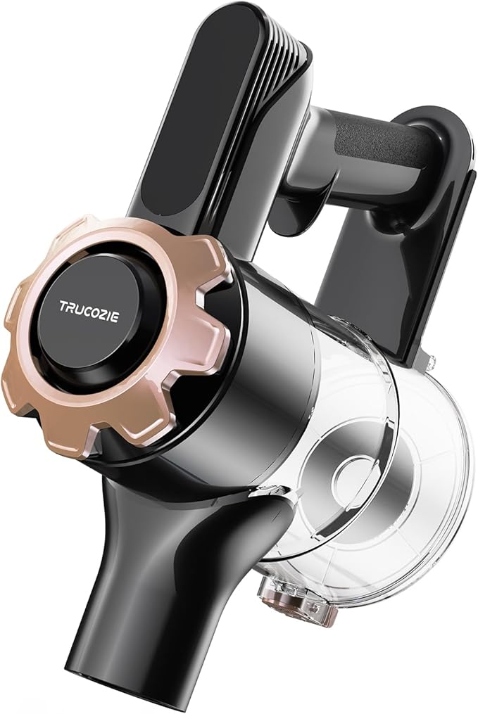 Trucozie Dust Cup Attachment for Cordless Vacuum Cleaner T350 Black