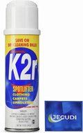 K2R SpotLifter Spot Remover Spray – Quick-Drying Stain Remover for Clothing Carpets Upholstery &amp Wallpaper – Built-In Brush Cap for No-Mess Touch-Ups – 10oz (1 1)