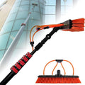 Window Cleaning Equipment Window Cleaning Brush3.6-11M Waterfed Telespole Truck Washing Brush with Pole System for Window Cleaning Photovoltaic Panel Cleaning20Ft/6M