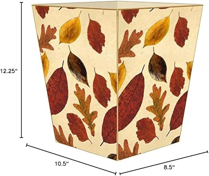 Marye-Kelley WB2793-Fall Leaves Wastepaper Basket