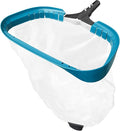 POOLWHALE Pool Net - Professional 20 Swimming Pool Leaf Skimmer Rake Aluminum Frame Deep Nylon Bag Ultra Fine Mesh Nets for Cleaning Leaves Sand Pollen Finest Debris (No Pole)